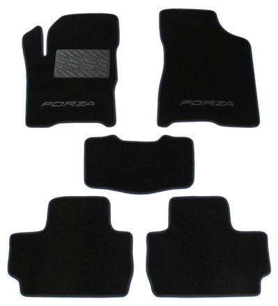 Двухслойные коврики Sotra Premium Graphite для ЗАЗ Форза (mkI)(хетчбек) 2011-2017