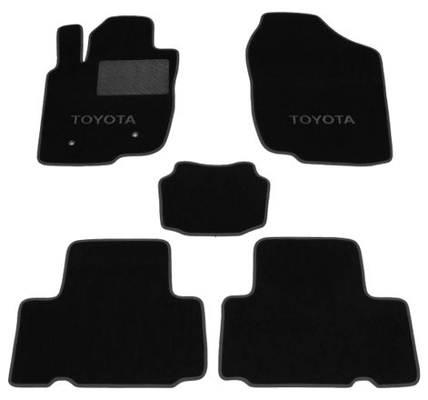 Двухслойные коврики Sotra Classic Black для Toyota RAV4 (mkIII) 2005-2012