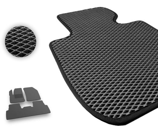 Eva коврики Pro-Eco Black для Citroen C5 Aircross (mkI) 2017-2025