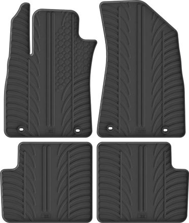 Резиновые коврики Gledring для MG ZS (mkI) 2017-2024 (не гибрид)(AКПП)