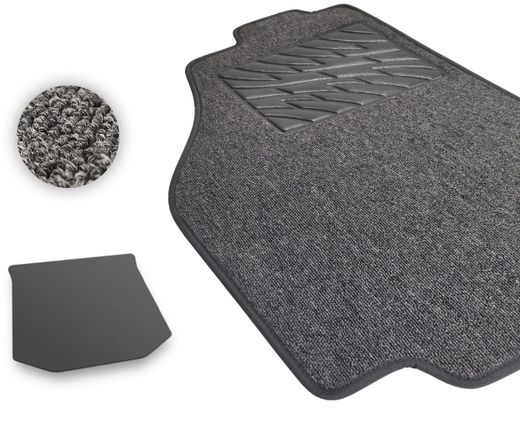 Текстильные коврики Pro-Eco Graphite для Jeep Cherokee (mkIV)(KK)(багажник) 2008-2013
