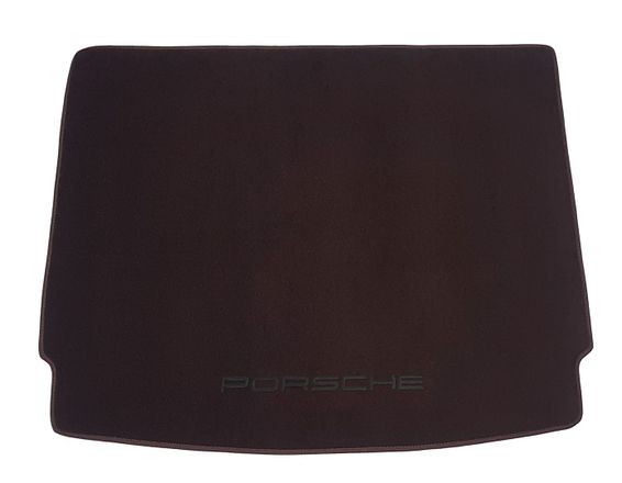 Двухслойные коврики Sotra Premium Chocolate для Porsche Cayenne (mkII)(багажник) 2010-2017