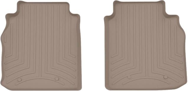 Коврики Weathertech Beige для Maserati Quattroporte (mkV) 2003-2012 (2 ряд) - Фото 1