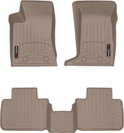 Коврики Weathertech Beige для Cadillac STS (mkI) 2004-2011 (полный привод)