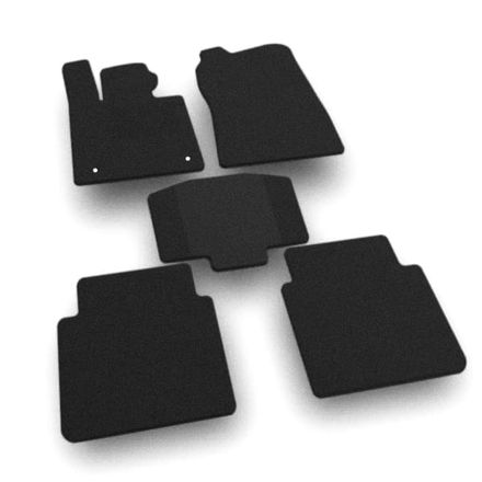 Двухслойные коврики Sotra Classic Black для XPeng P7 (mkI) 2020→