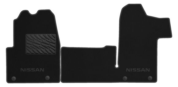 Двухслойные коврики Sotra Premium Graphite для Nissan NV400 (mkI) / Interstar (mkII)(1 ряд) 2010→