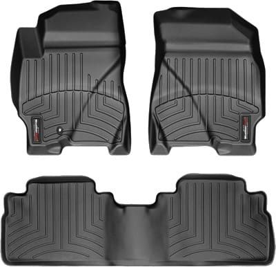 Коврики Weathertech Black для Mazda Tribute (mkII) 2009-2011; Mercury Mariner (mkII) 2009-2011 (АКПП)(1 крепежный крючок)
