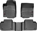 Килимки Weathertech Black для Mercedes-Benz ML-Class (W166) 2011-2015 / GLE-Class (W166) 2015-2019 / GL-Class (X166) 2012-2015 / GLS-Class (X166) 2015-2019 (1-2 ряд) - Фото 1