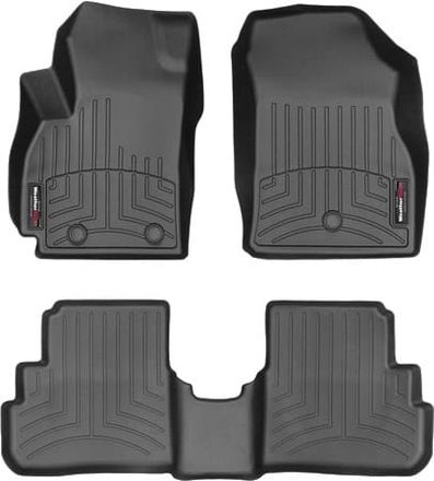 Коврики Weathertech Black для Chevrolet Spark (mkIV) 2015-2022 (не электро); Opel Karl (mkI) 2014-2019