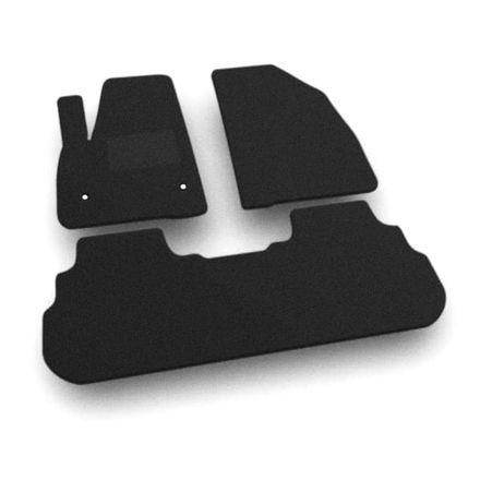 Двухслойные коврики Sotra Classic Black для GMC Acadia (mkII)(1-2 ряд) 2016-2023