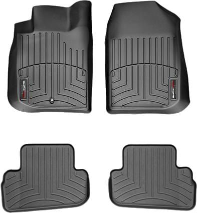 Коврики Weathertech Black для Chevrolet Cobalt (mkI); Pontiac G5 (mkI) 2004-2010 (АКПП)