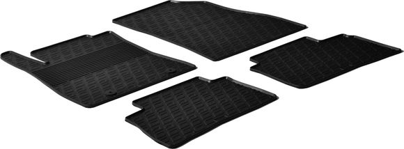 Резиновые коврики Gledring для Nissan Juke (mkI) 2010-2019