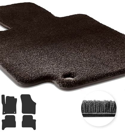 Двухслойные коврики Sotra Magnum Black для Volkswagen e-Up! (mkI)(электро) 2019-2023