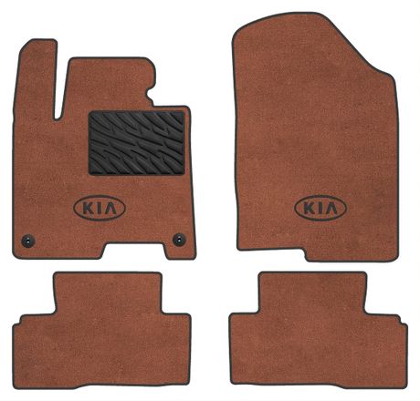 Двухслойные коврики Sotra Premium Terracot для Kia Sportage (mkV)(гибрид) 2021→