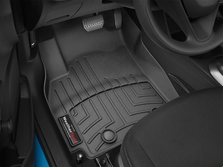 Килимки Weathertech Black для Chevrolet Spark (mkIV) 2015-2022 (не електро); Opel Karl (mkI) 2014-2019 (1 ряд) - Фото 2