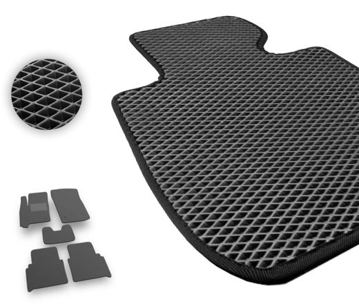 Eva коврики Pro-Eco Black для Opel Meriva (mkI)(A) 2003-2010