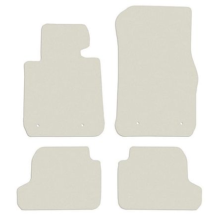 Двухслойные коврики Sotra Premium White для BMW 2-series (F22; F87)(купе) 2014-2021