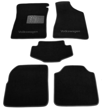 Двухслойные коврики Sotra Premium Black для Volkswagen Passat (B4) 1993-1996