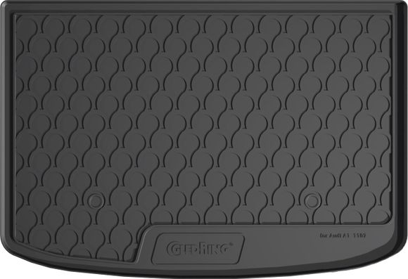 Резиновый коврик в багажник Gledring для Audi A1/S1 (mkI) 2010-2018 (багажник)