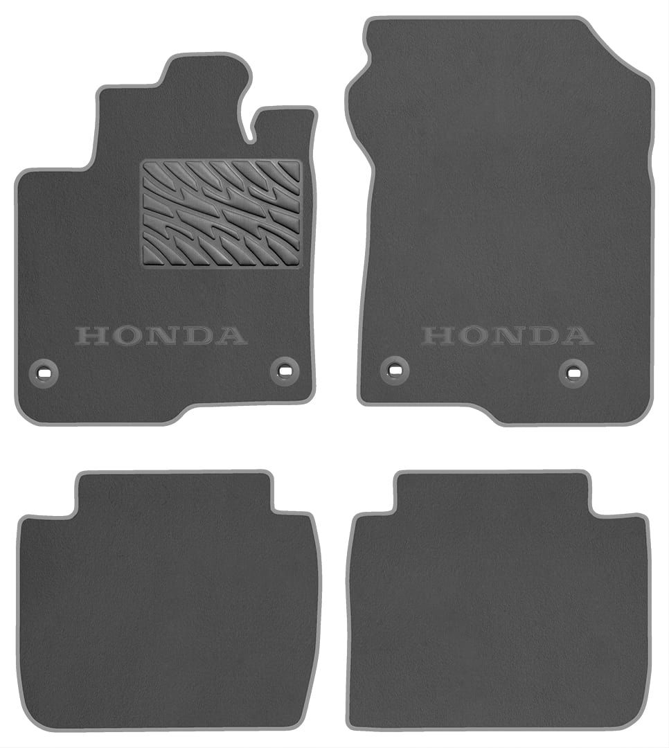 Двухслойные коврики Sotra Premium Grey для Honda ZR-V (mkI) 2022→ (АКПП) - Фото 1