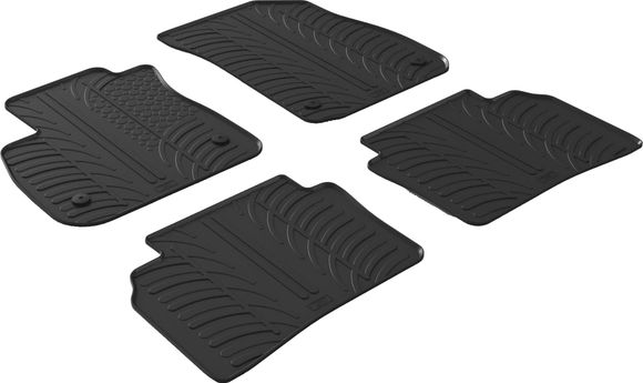 Резиновые коврики Gledring для Opel Insignia (mkII)(B) 2017-2022