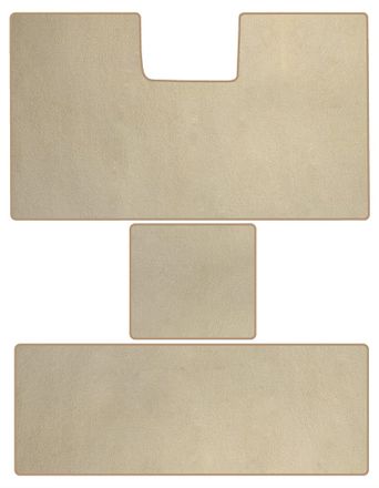 Двухслойные коврики Sotra Premium Beige для GMC Savana (mkI)(2 ряд - 1+1)(3 ряд - 3 места)(2-3 ряд) 2003→