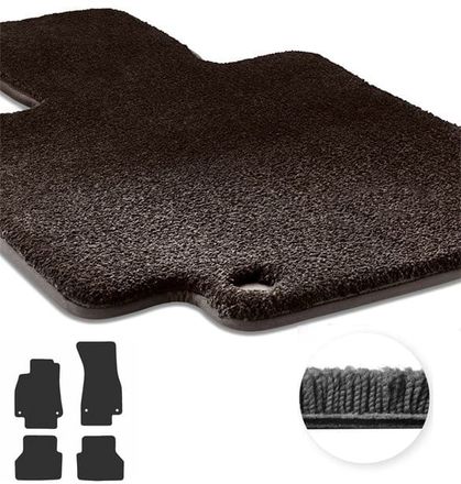 Двухслойные коврики Sotra Magnum Black для Audi A6/S6/RS6 (mkV)(C8) 2018→; A7/S7/RS7 (mkII) 2018→