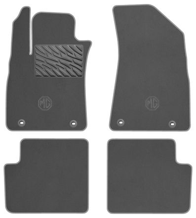 Двухслойные коврики Sotra Premium Grey для MG ZS (mkI) 2017→ МКПП