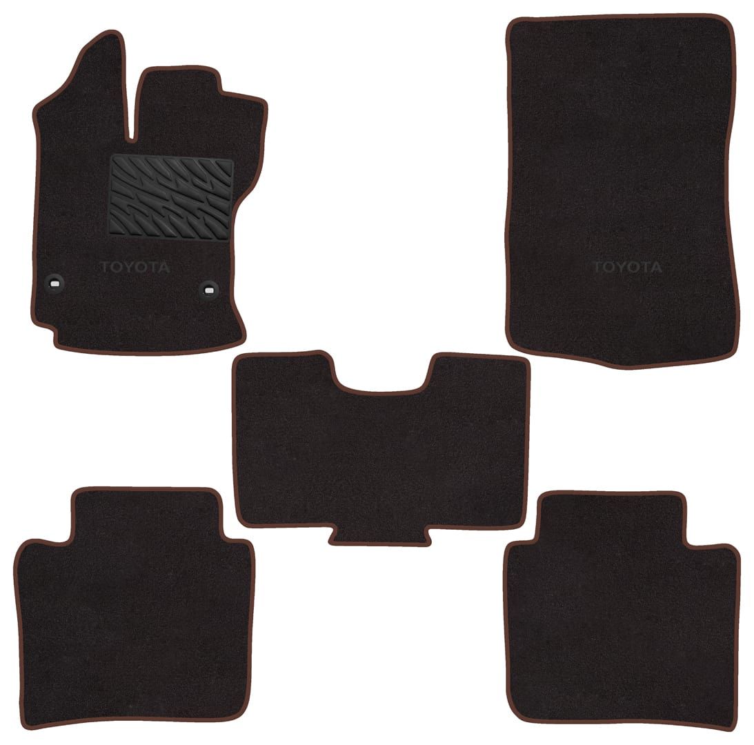 Двухслойные коврики Sotra Premium Chocolate для Toyota Venza (mkI) 2008-2017 - Фото 1