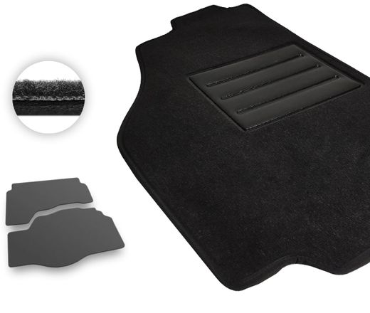 Текстильные коврики Pro-Eco Black для Ford Mondeo (mkV)(седан)(гибрид)(багажник) 2014-2022