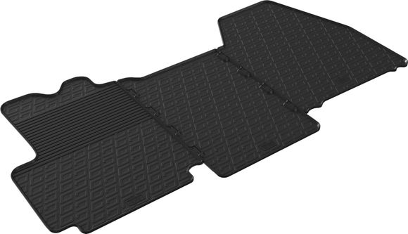 Резиновые коврики Gledring для Citroen Jumper (mkII); Peugeot Boxer (mkII); Fiat Ducato (mkIII); RAM ProMaster (mkI); Toyota ProAce Max (mkI) 2006→ (1 ряд)