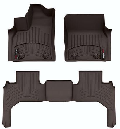 Коврики Weathertech Choco для Lexus LX (J300) 2021→ (2 ряд - 3 места)