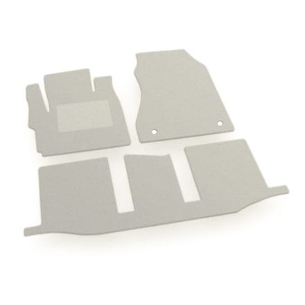 Двухслойные коврики Sotra Premium White для Toyota iQ (mkI); Scion iQ (mkI) 2008-2015