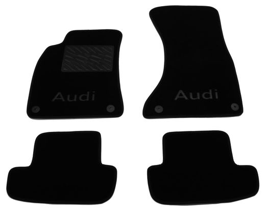 Двухслойные коврики Sotra Classic Black для Audi A5/S5/RS5 (mkI)(купе/кабриолет) 2007-2016