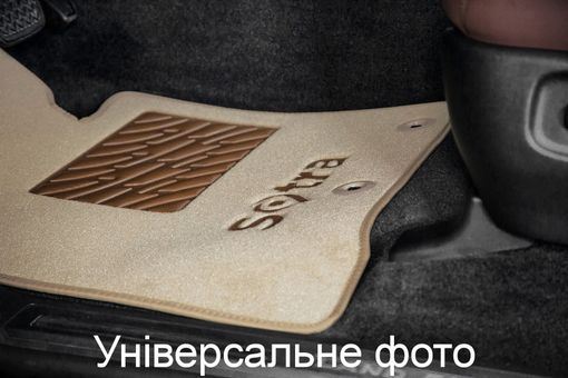 Двухслойные коврики Sotra Premium Beige для Chery A3 / М11 (mkI) 2008-2015 - Фото 3
