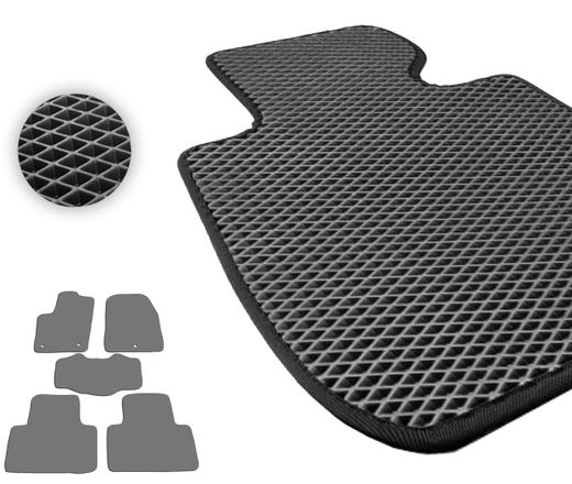 Eva коврики Pro-Eco Black для Jeep Grand Cherokee (mkIV)(WK2) 2011-2012