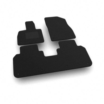 Двухслойные коврики Sotra Premium Graphite для Li L9 (mkI)(7 мест)(1-2 ряд) 2022→