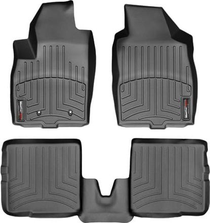 Коврики Weathertech Black для Fiat Panda (mkII) 2003-2012