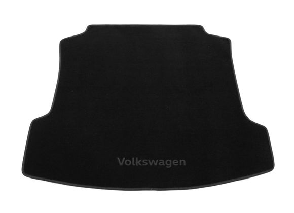 Двухслойные коврики Sotra Premium Graphite для Volkswagen Polo (mkV)(седан)(багажник) 2010-2022