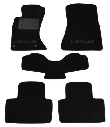 Двухслойные коврики Sotra Premium Black для Lexus IS (mkII)(полный привод) 2005-2013