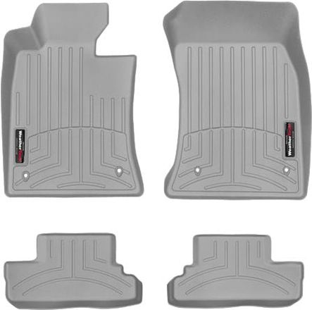 Коврики Weathertech Grey для Mini Cooper (mkII)(R57) 2009-2015 (кабрио)(без места для отдыха ног пассажира)