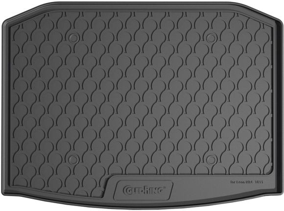 Резиновый коврик в багажник Gledring для Seat Leon (mkIV) 2020→ (хетчбек)(нижний)(багажник)