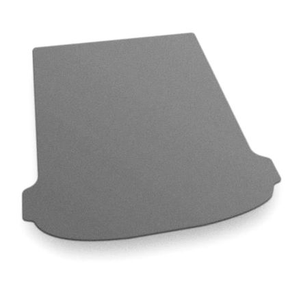 Двухслойные коврики Sotra Premium Grey для Hongqi E-HS9 (mkI)(сложенный 3 ряд)(багажник) 2020→