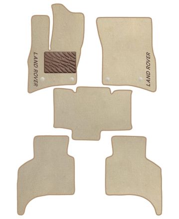 Двухслойные коврики Sotra Premium Beige для Land Rover Defender (mkII)(L663)(110) 2020→