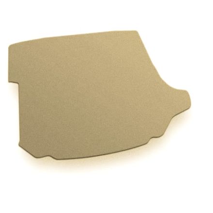 Двухслойные коврики Sotra Premium Beige для Jaguar X-Type (mkI)(седан)(с органайзером слева)(багажник) 2001-2009