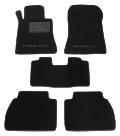 Двухслойные коврики Sotra Premium Graphite для Mercedes-Benz E-Class (W210; S210) 1995-2002