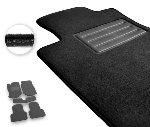 Текстильные коврики Pro-Eco Dark Grey для Ford Escort (mkIII) 1980-1986 (EU)