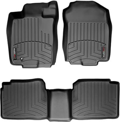 Коврики Weathertech Black для Ford Fusion (mkI) 2005-2010; Lincoln MKZ (mkI) 2005-2010; Mercury Milan (mkI) 2005-2010 (USA)(АКПП)(передний привод)
