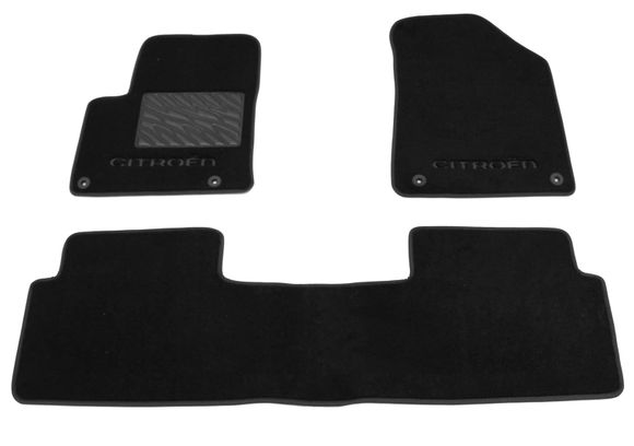 Двухслойные коврики Sotra Classic Black для Citroen C5 (mkII) 2008-2017
