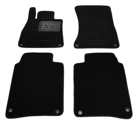 Двухслойные коврики Sotra Premium Black для Mercedes-Benz S-Class (X222)(Maybach) 2015-2020